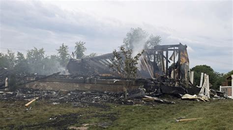 5 people, including a child, are dead after an explosion destroys 3 homes and damages 12 others